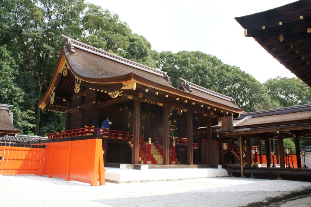 Shimogamo-jinja Shrine Main Hall