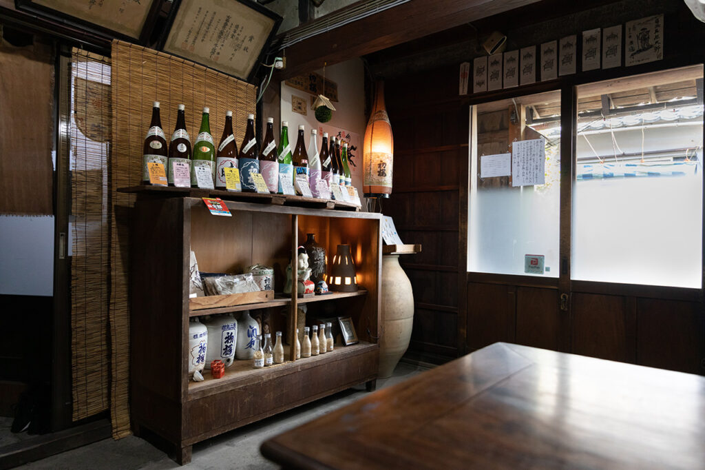 Inside Yasui Sake Brewery