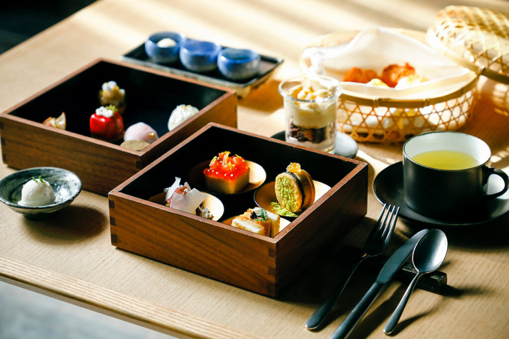 January Afternoon Tea at Aman Kyoto