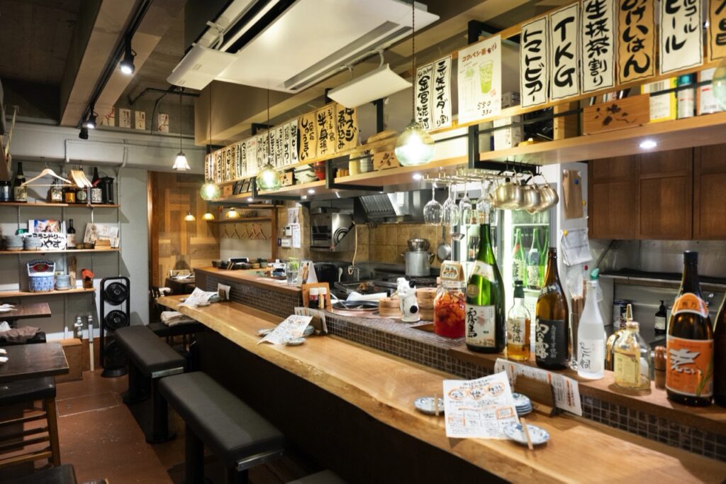 Interior view of Mihara Laundry