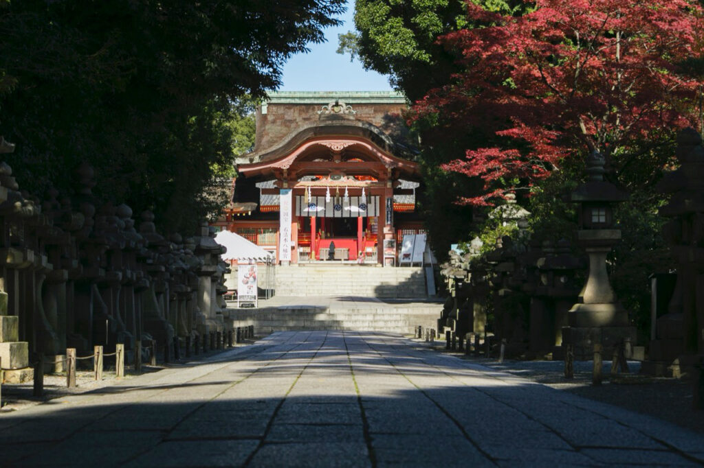 Precincts of Ishimizu Hachimangu Shrine