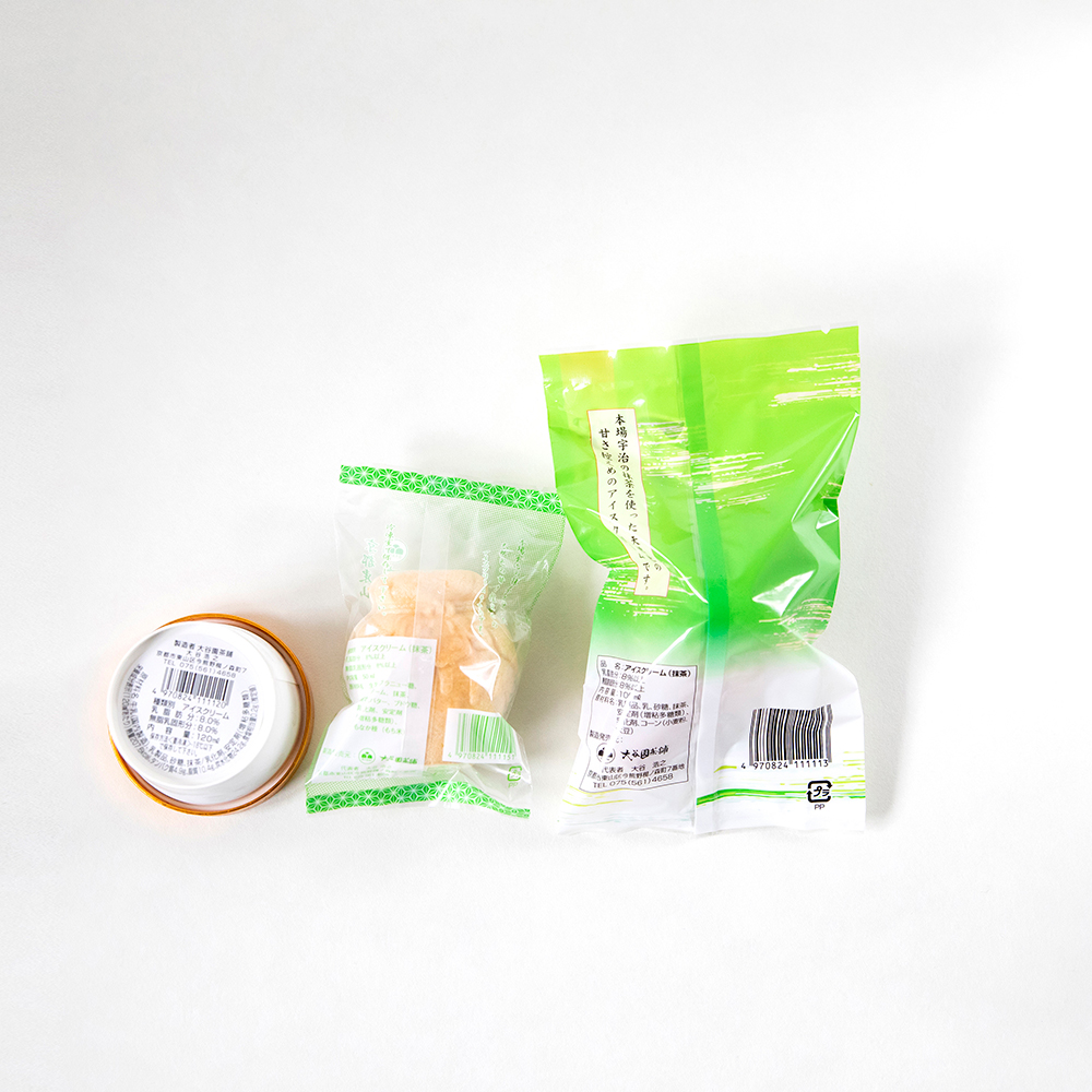 大谷園茶舗 【M KYOTO mall限定】宇治抹茶アイス 4種セット