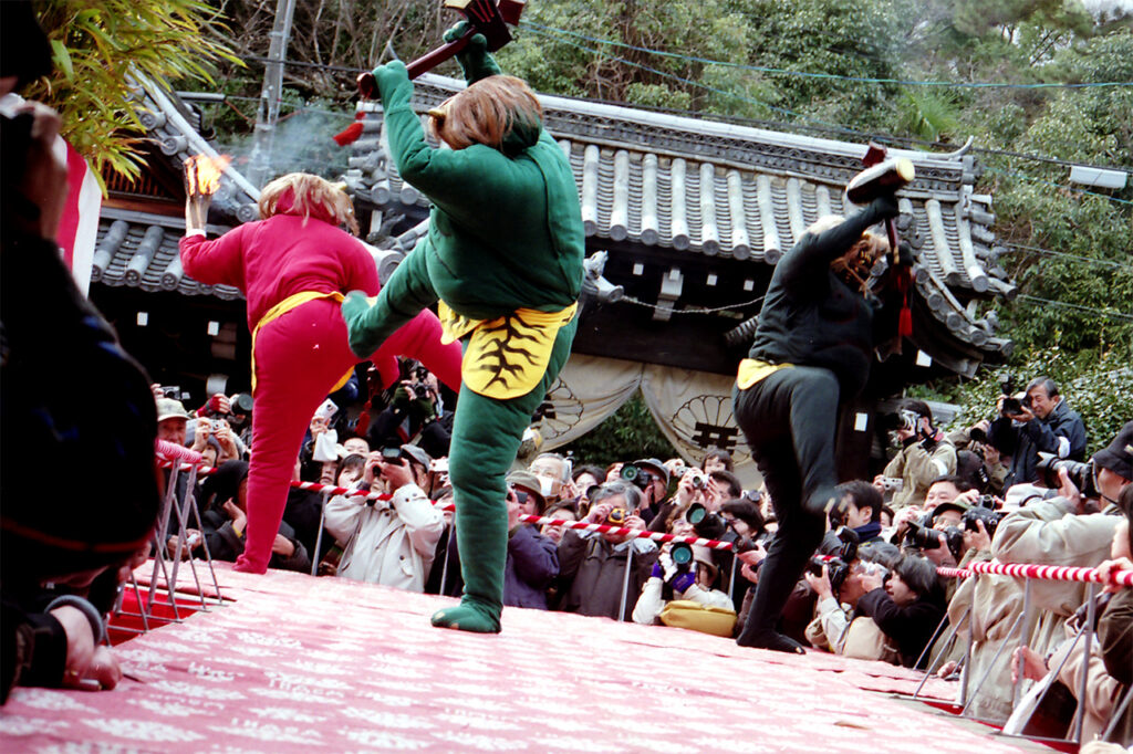 Setsubun Festival at Rozanji Temple