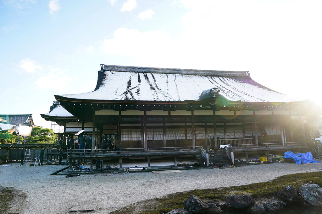 电影《传说与蝴蝶》仁和寺