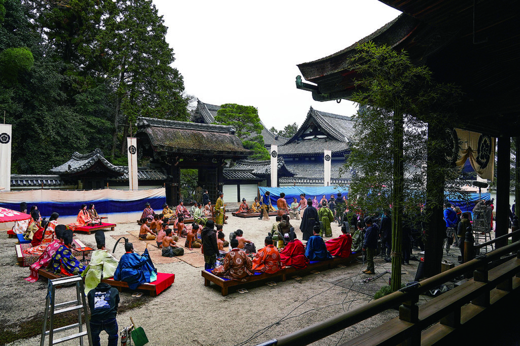 Film "Legend & Butterfly" Sennyuji Temple