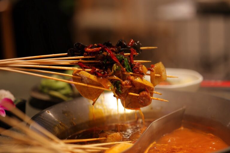 Authentic Sichuan skewer hot pot Gyuka Hachiba course