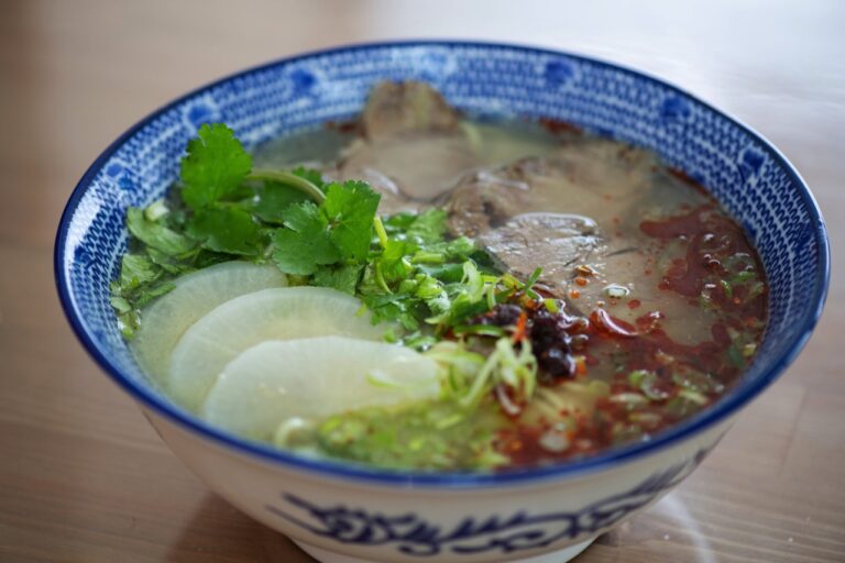 蘭州牛肉拉麺の蘭州牛肉拉麺