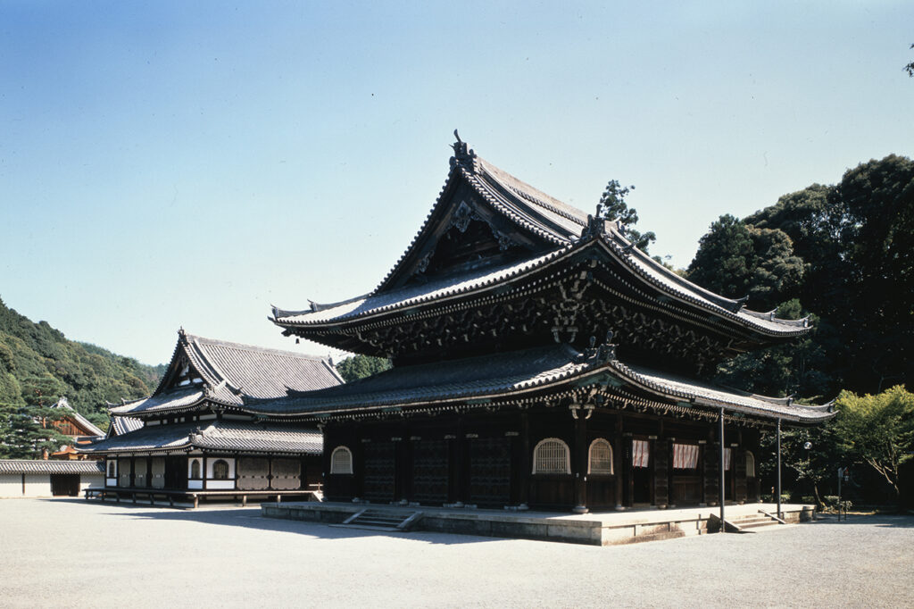 Shariden, the Buddhist hall of Sennyuji Temple