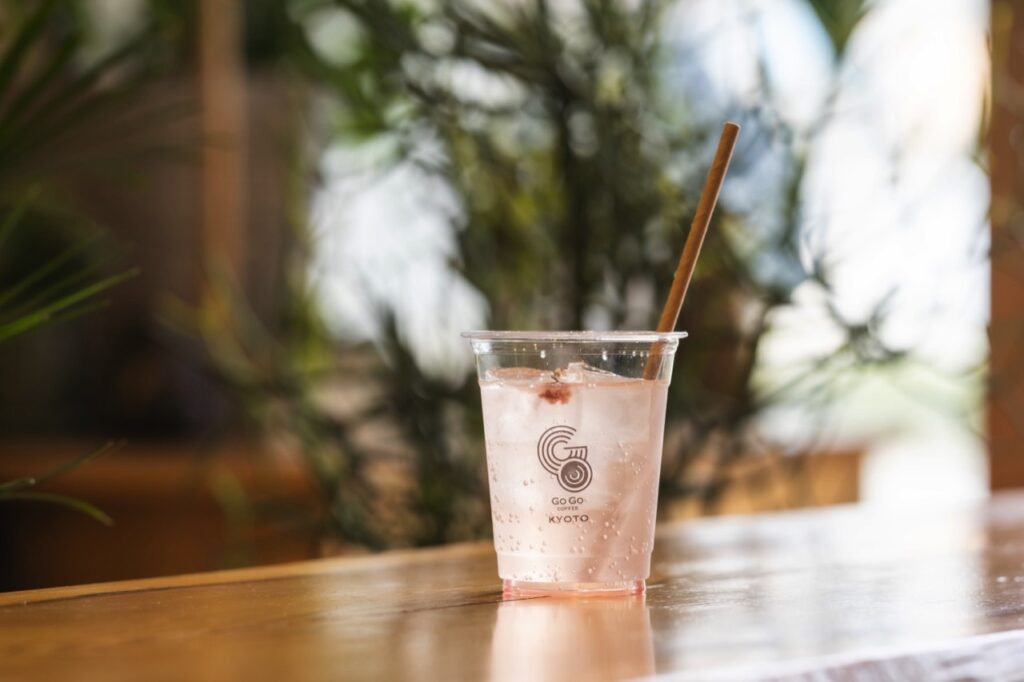 Sakura Lemonade at GO GO COFFEE