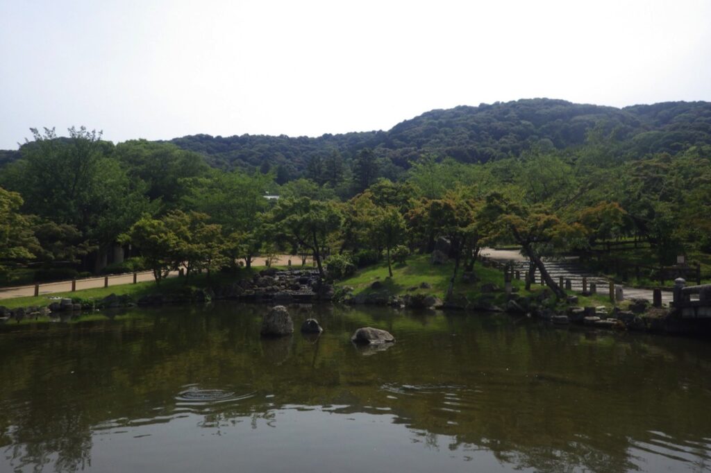 円山公園の庭園