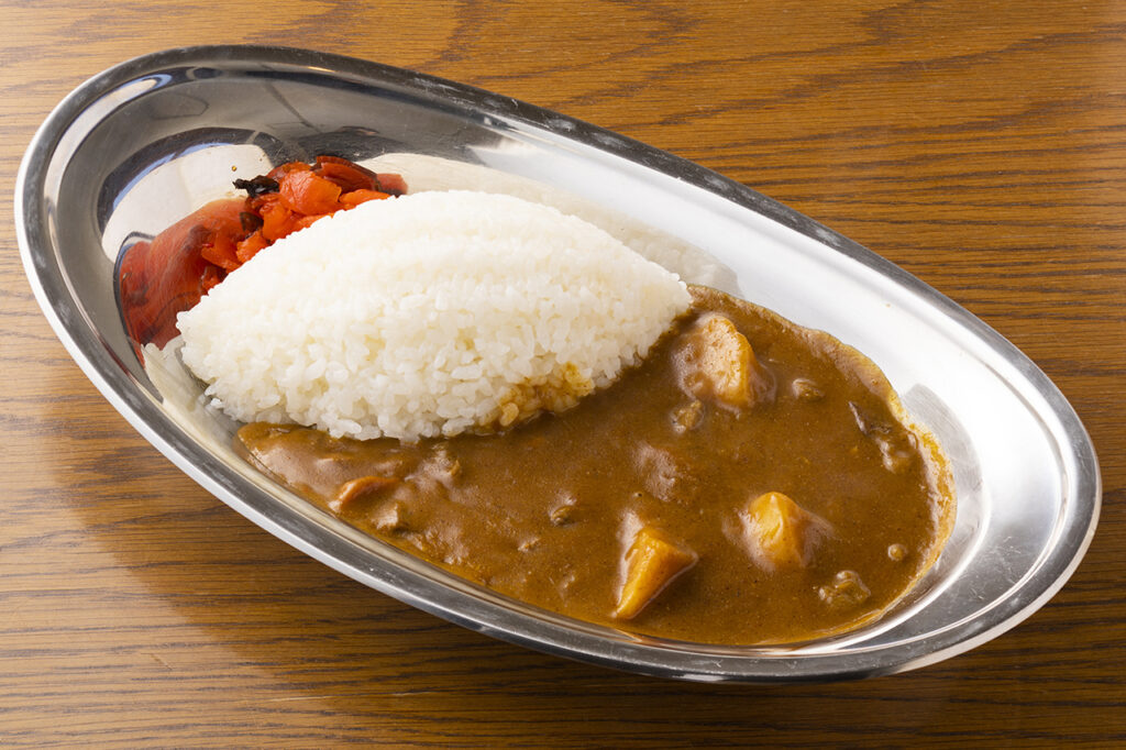 pizzeria SLOW's convoy Atago beef curry set