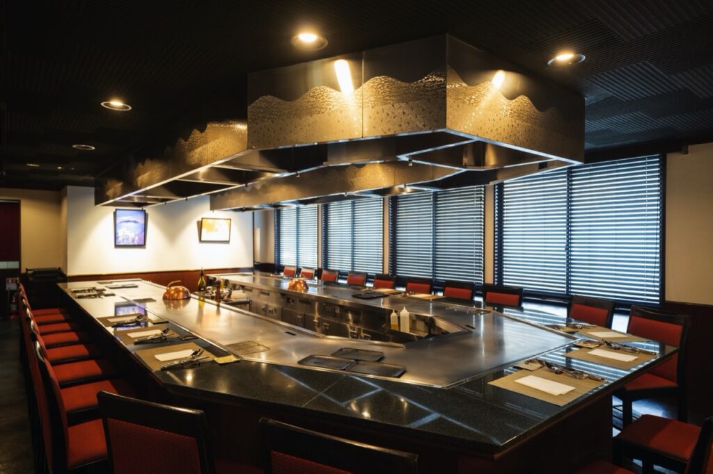 Interior view of Hamburger Steak Matsukiya