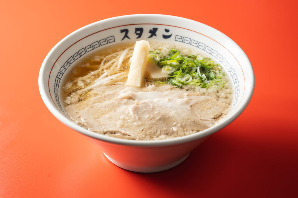 スタメン樫原本店のラーメン