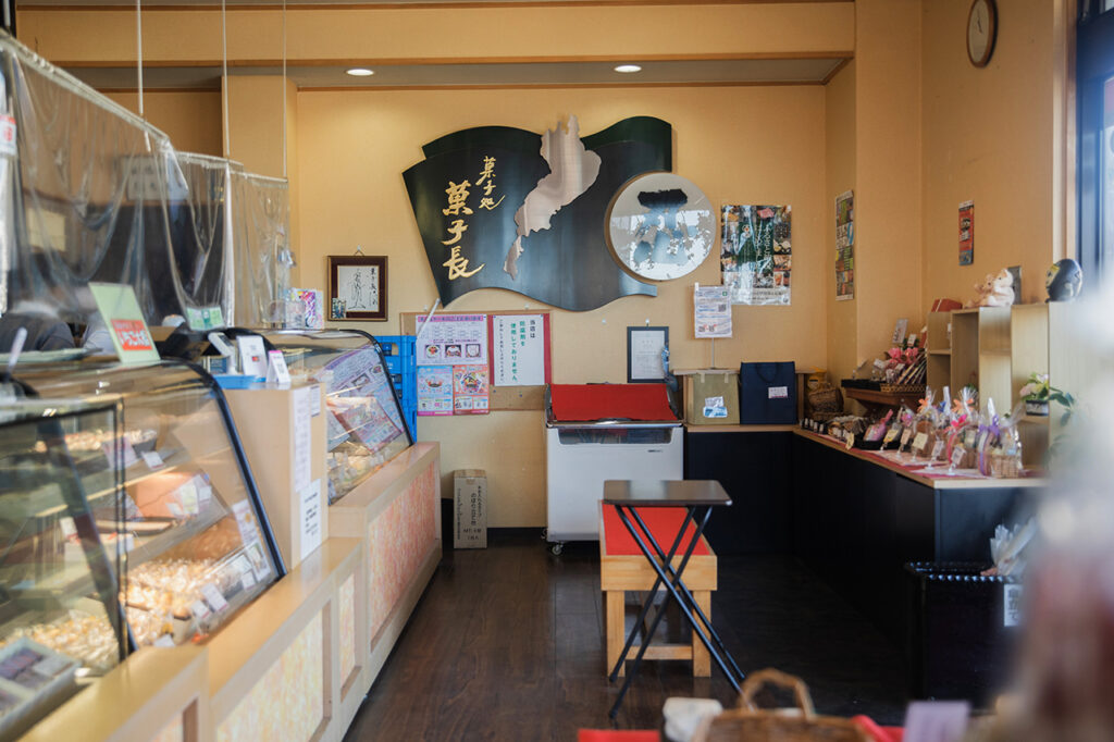 Inside the Confectioner's Head Store in Noda