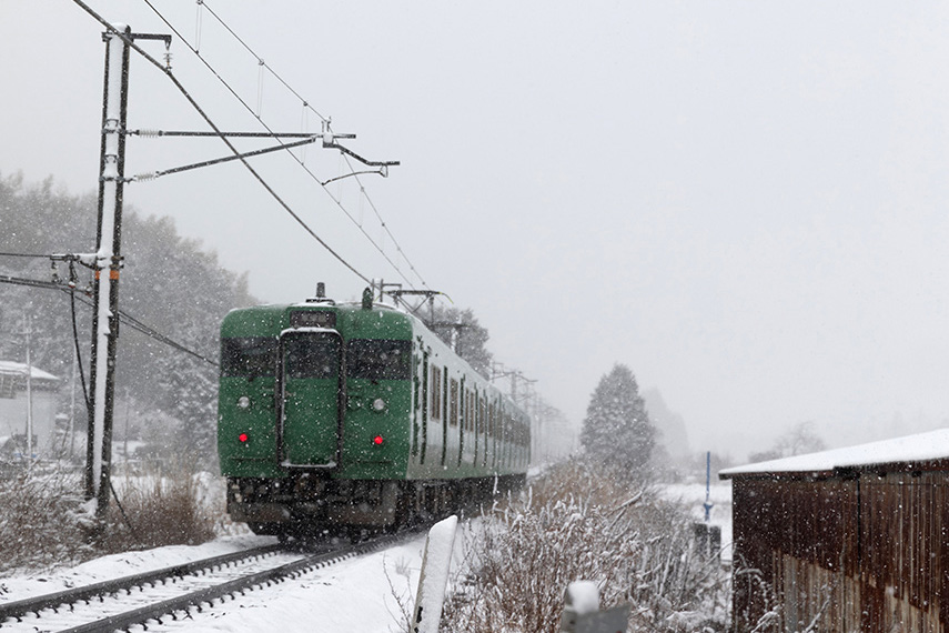 Scenery seen from Seko Sake Brewery