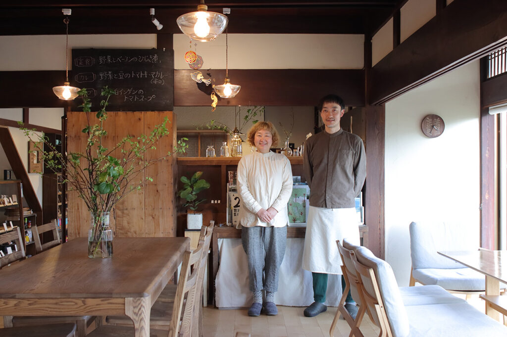 一心茶房＋一點の蒸しぱんのご夫婦