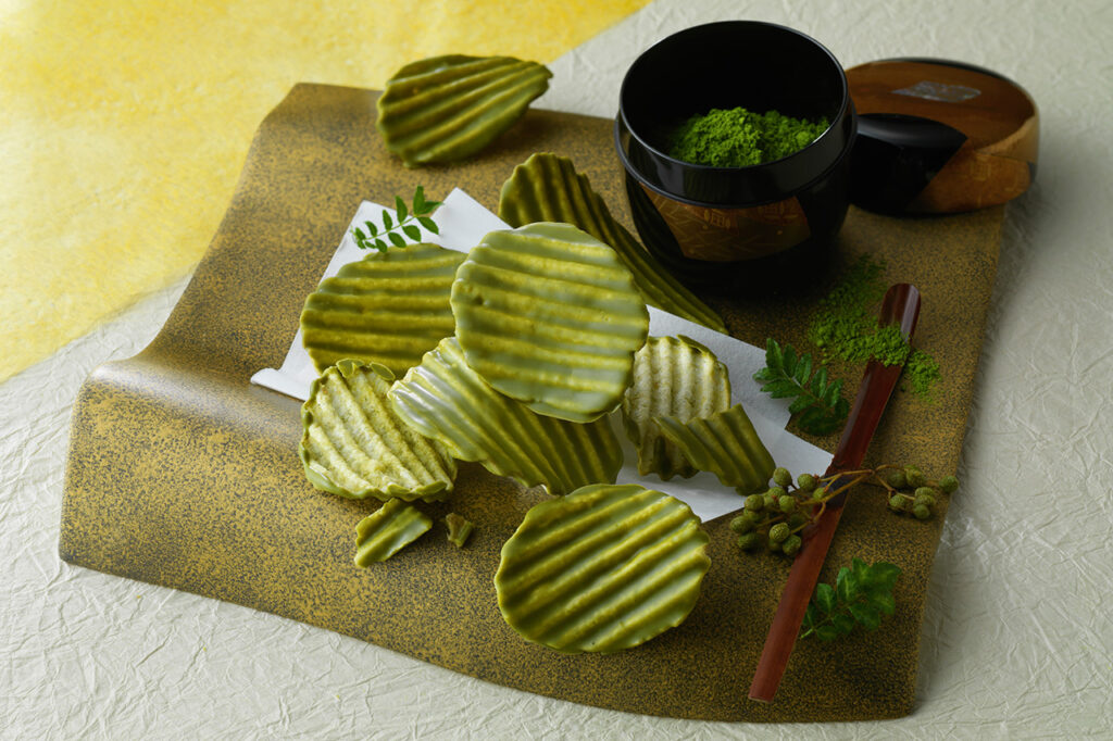 ロイズ京都 ポテトチップチョコレート 宇治抹茶と山椒