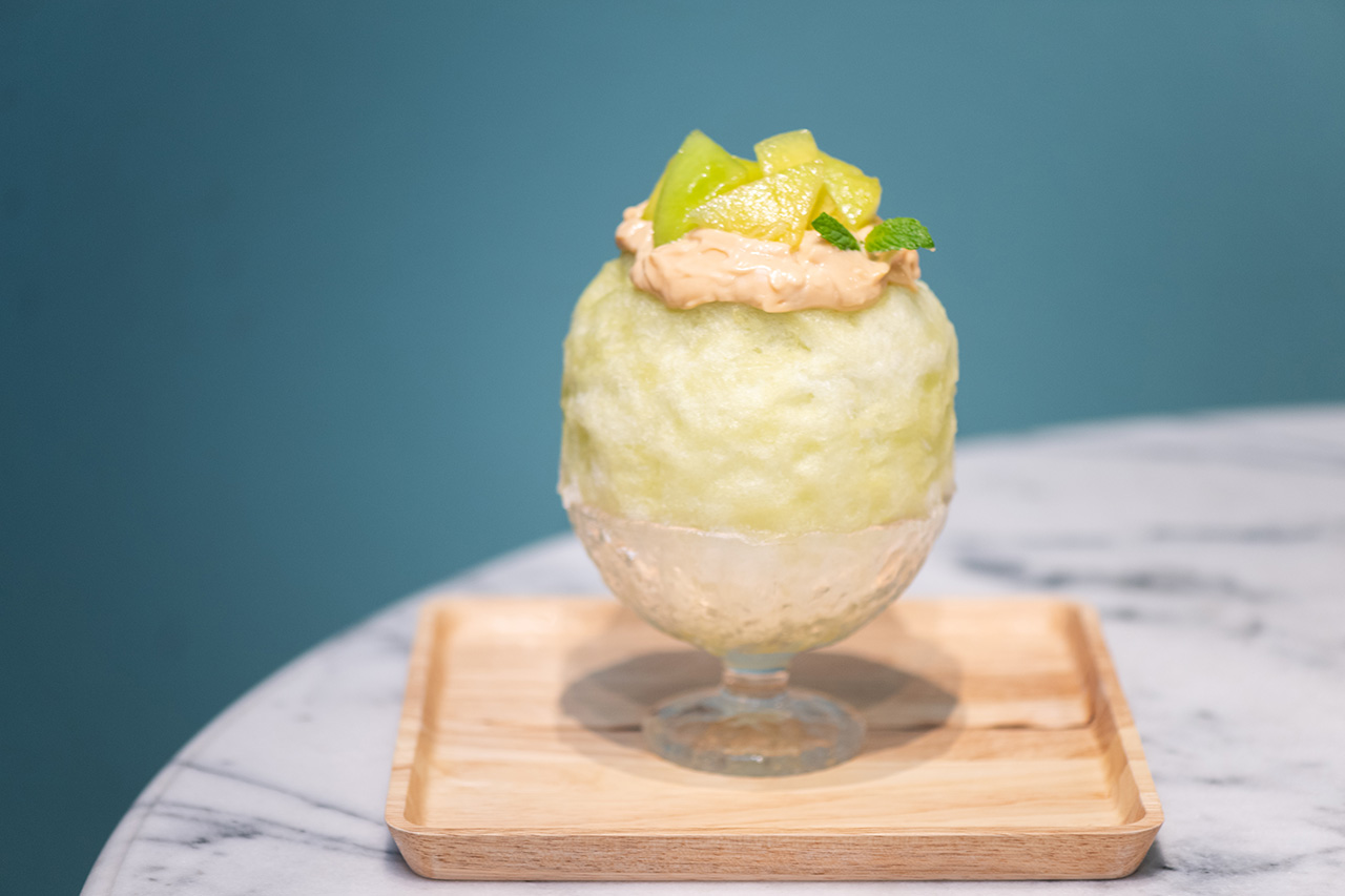 烏丸にある［京かき氷 つみき］でふわっ、シャクッな舌触りを