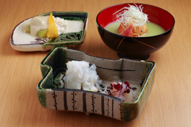 Cuisine of Takatsuji Kasui