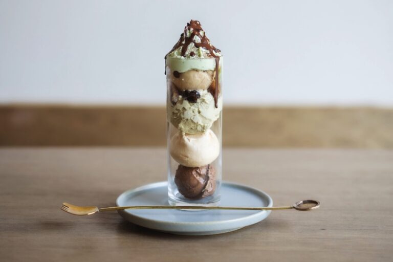 Tomomi gelato parfait