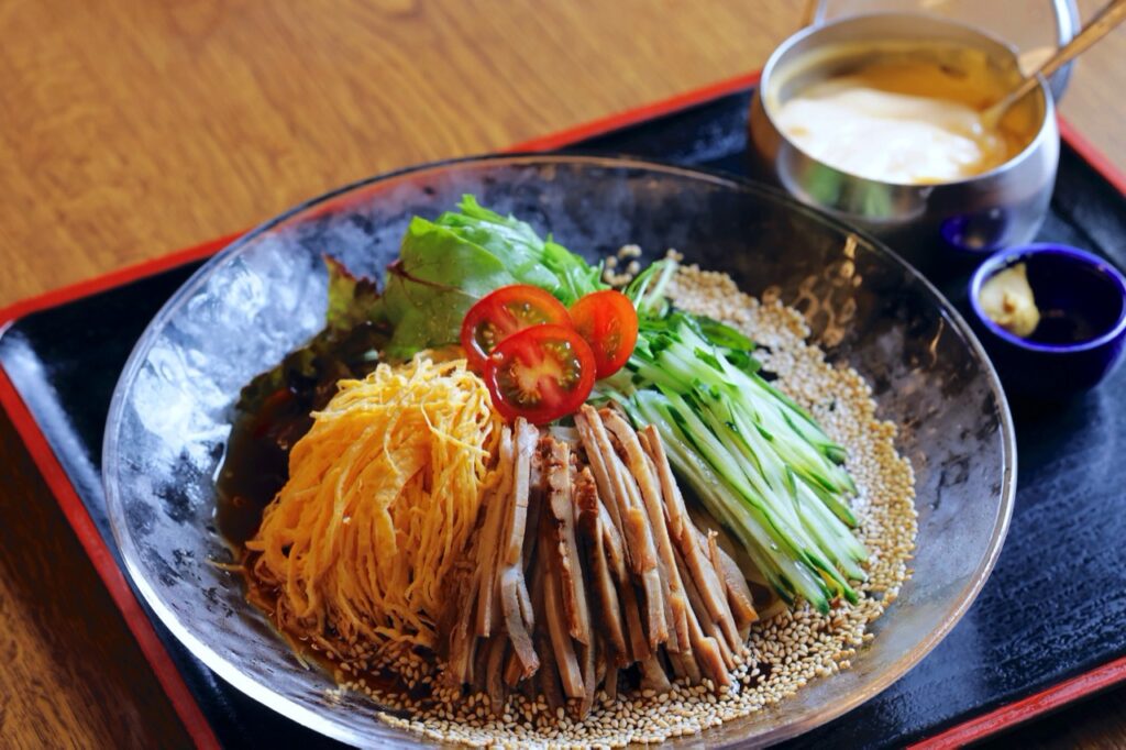 自家製麺 天狗の冷やし中華