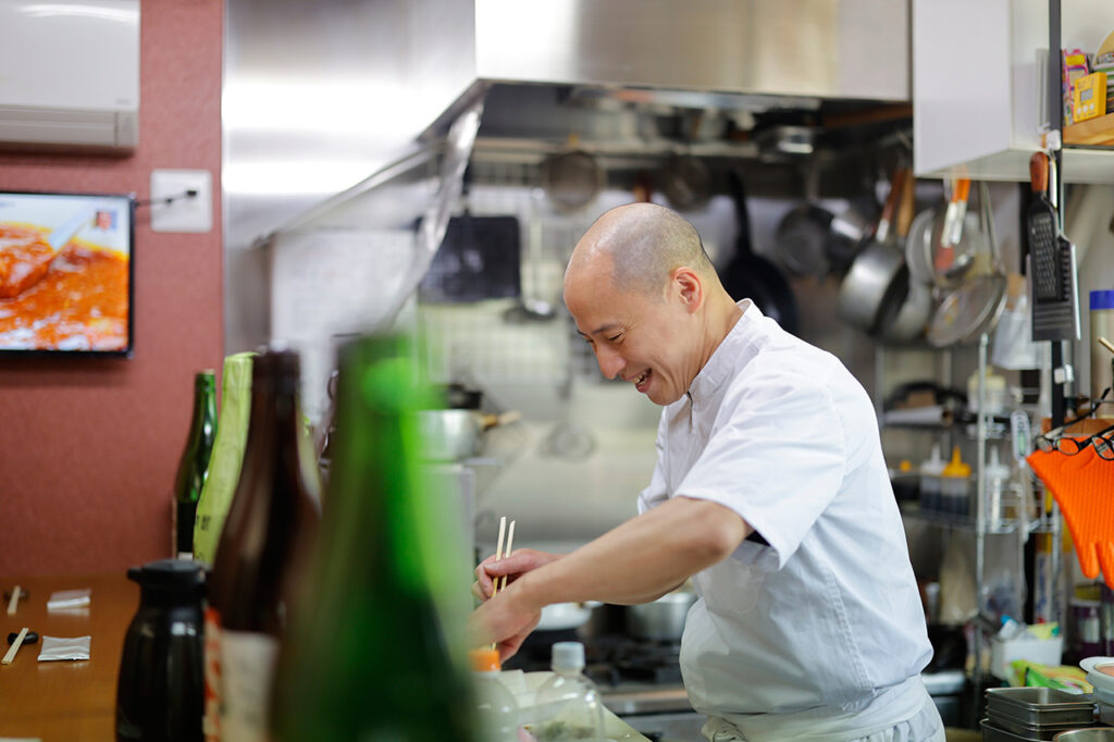 季節料理 和の店主・伊藤さん