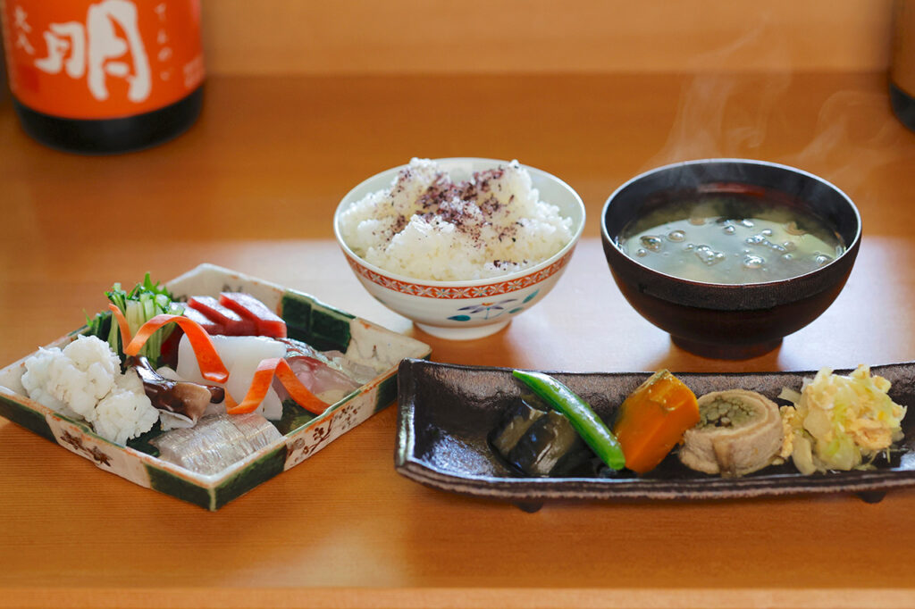 季節料理 和のお造り定食