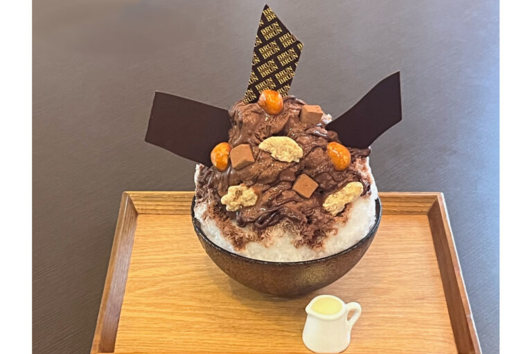 ブランブリュンのチョコレートかき氷