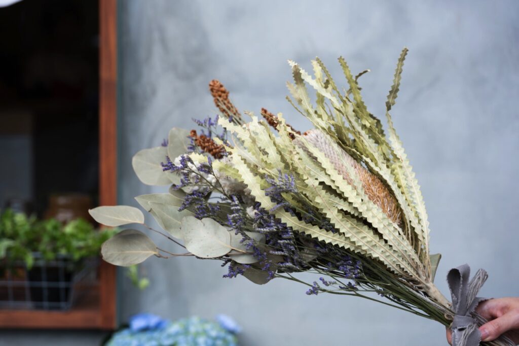 Bouquet of dried flowers by Kusanomi