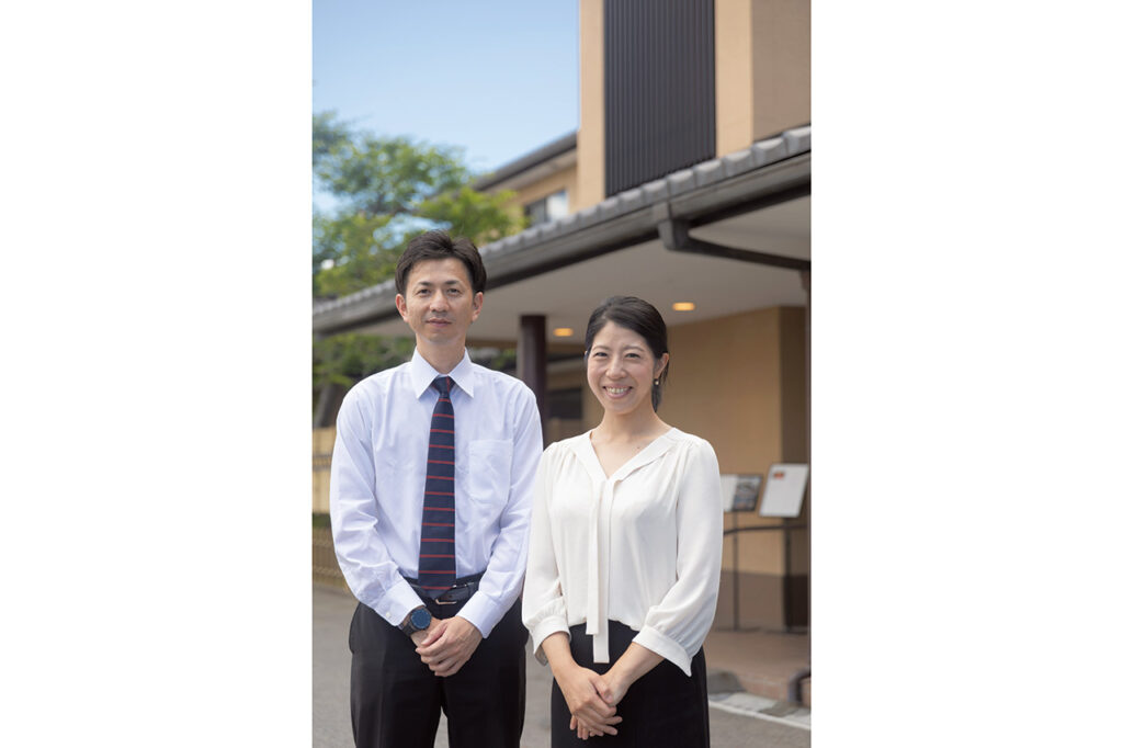 Mr. and Mrs. Morishima, the sixth generation of Omi Beef Mohri Shiman