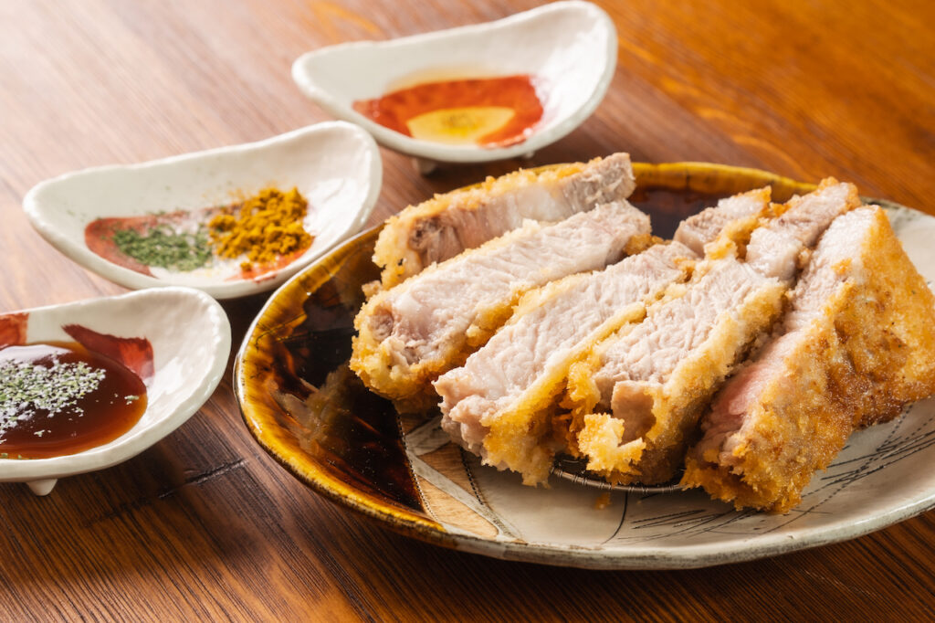 Pork cutlet oden bar center fly