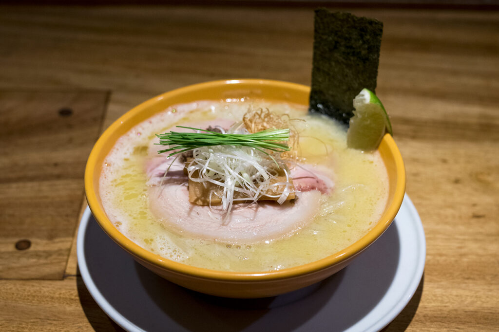 Nippon Ramen Rin Rashira produced by LabQ's Jidori Chicken Chicken Shiranyu Ramen