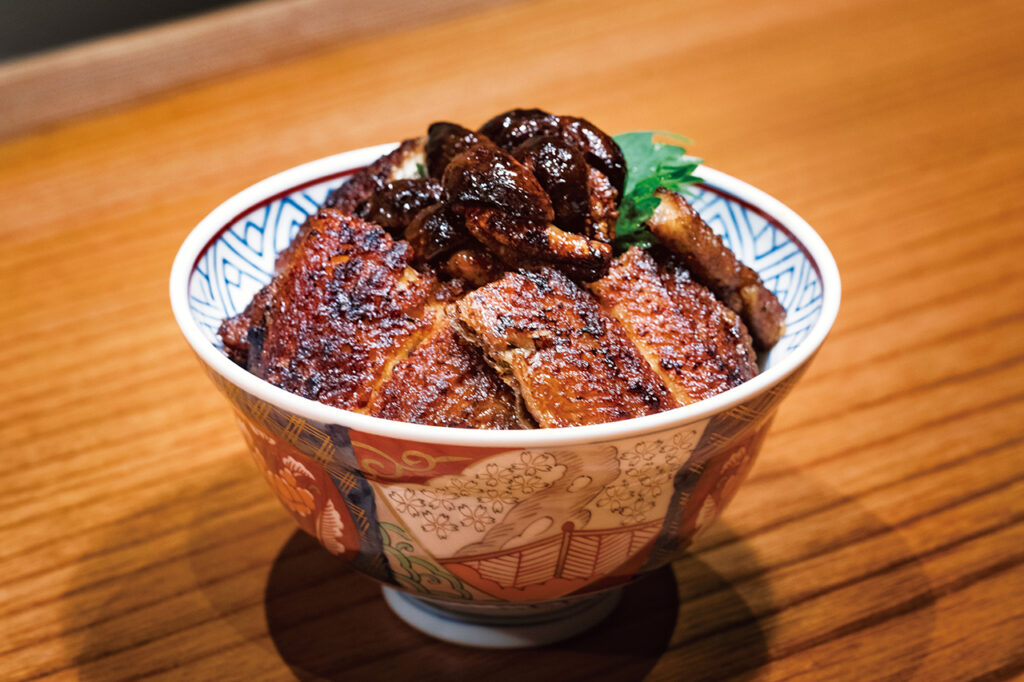 炭焼 うな富士の肝入り上うなぎ丼