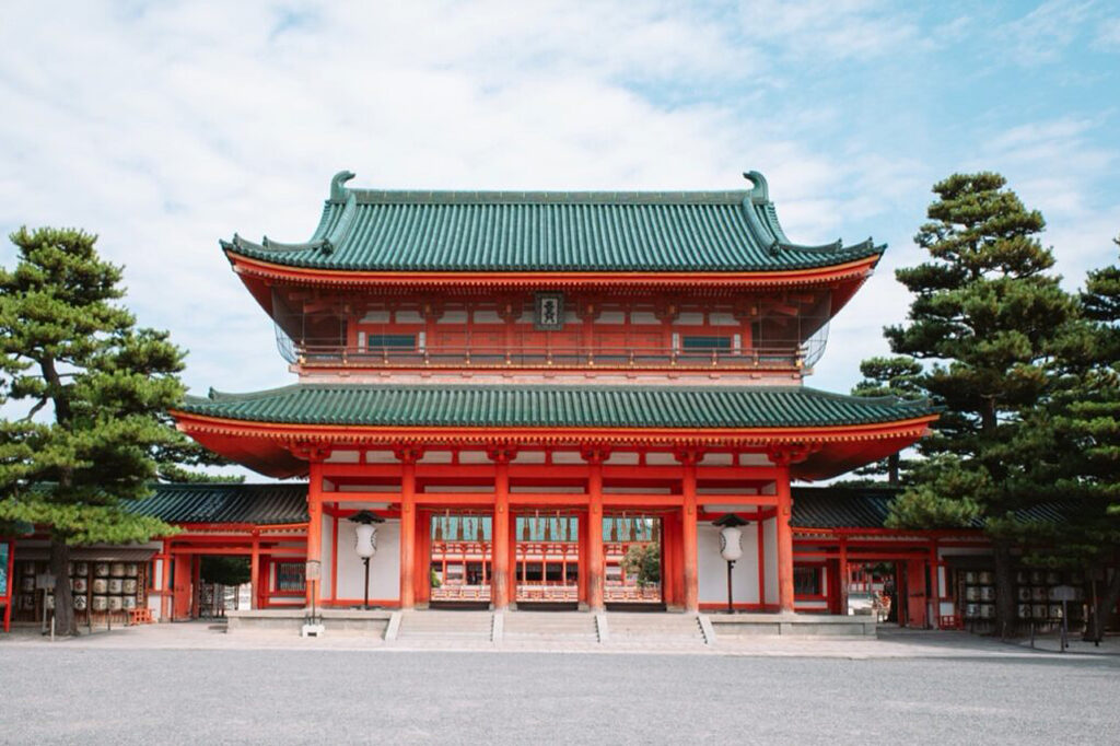 Otenmon Gate of Heian Shrine