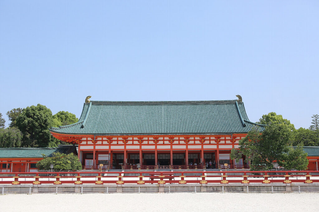 Daigoku-den Hall of Heian Shrine