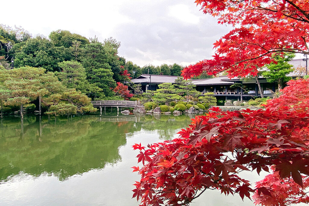 平安神宫的神道花园