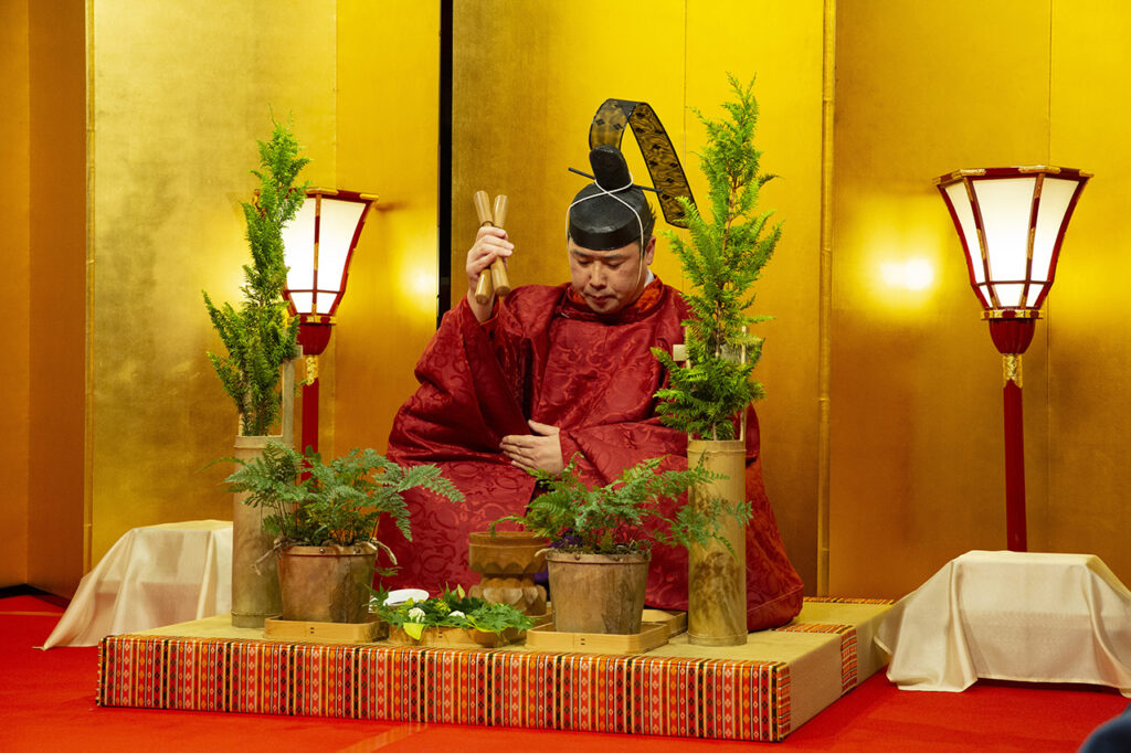 Boar Festival at Gowo-jinja Shrine