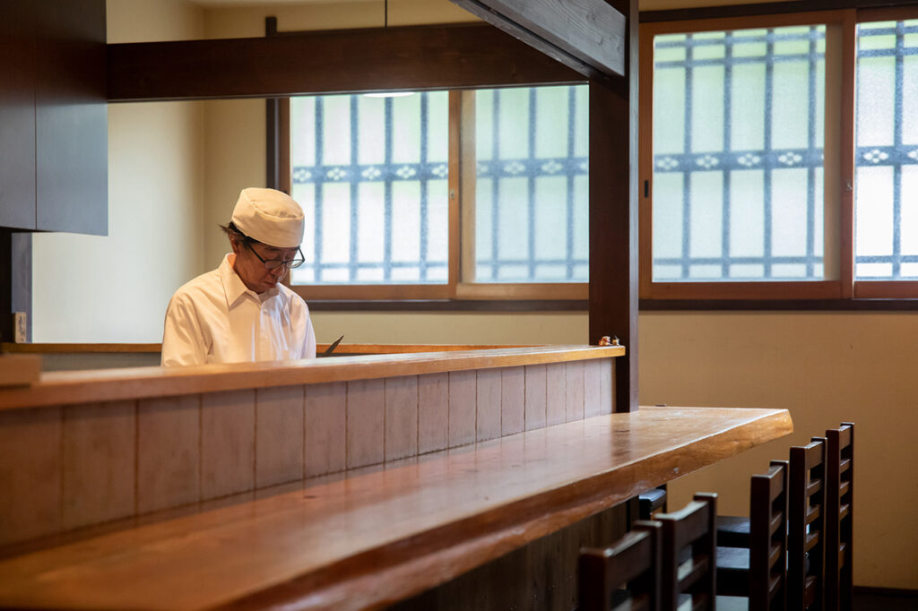 松粂の店主・中村さん