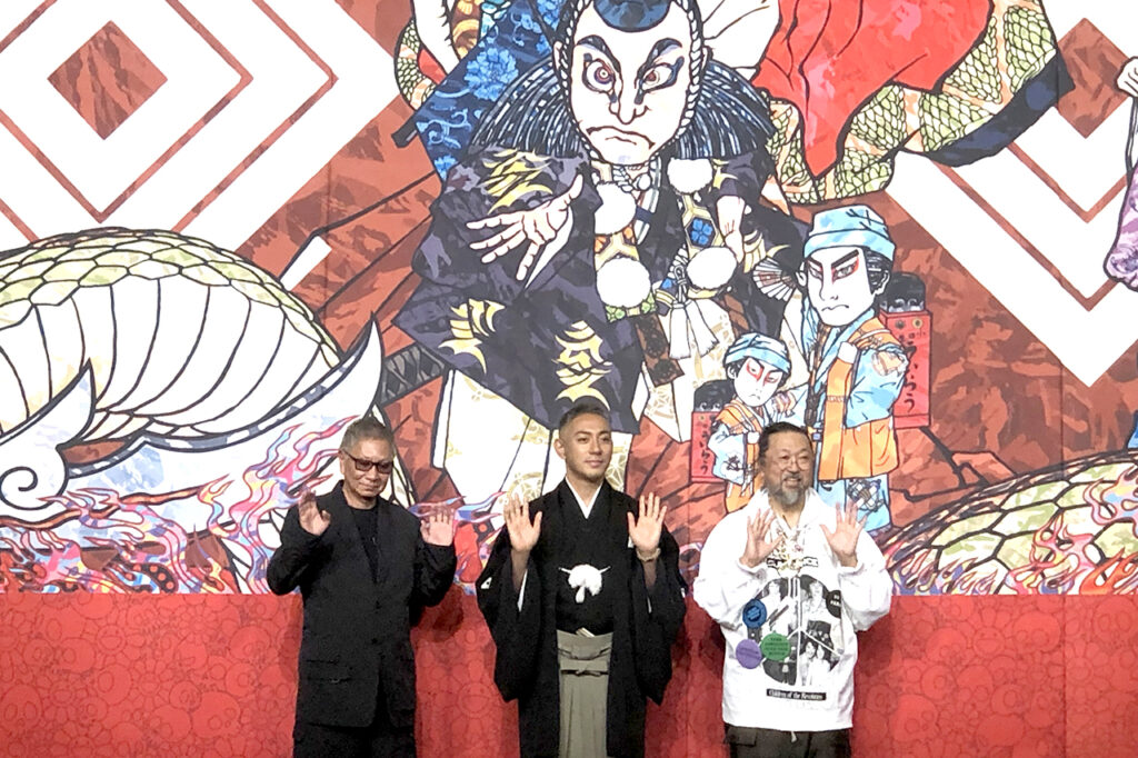 十三代目市川團十郎白猿襲名披露「祝幕」