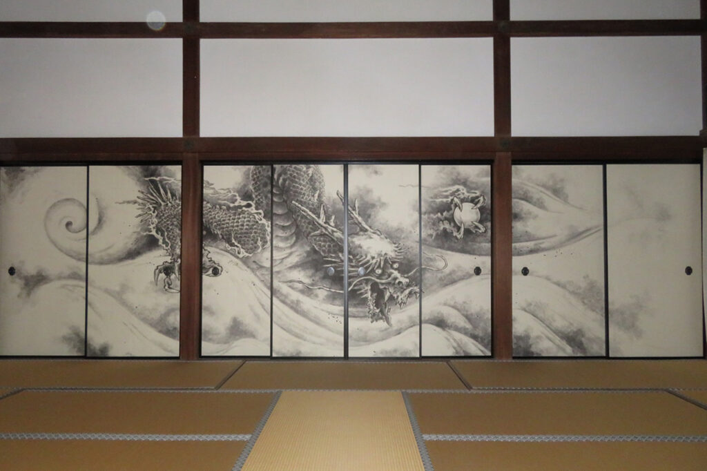 Ryoanji Sliding Screen Painting