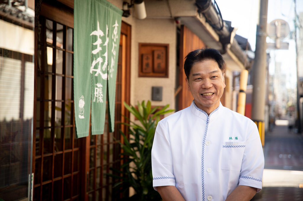 京なまふ麸藤の中川さん