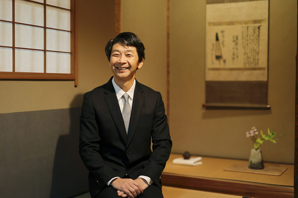 Mr. Ishihara, representative of Tawaraya Yoshitomi