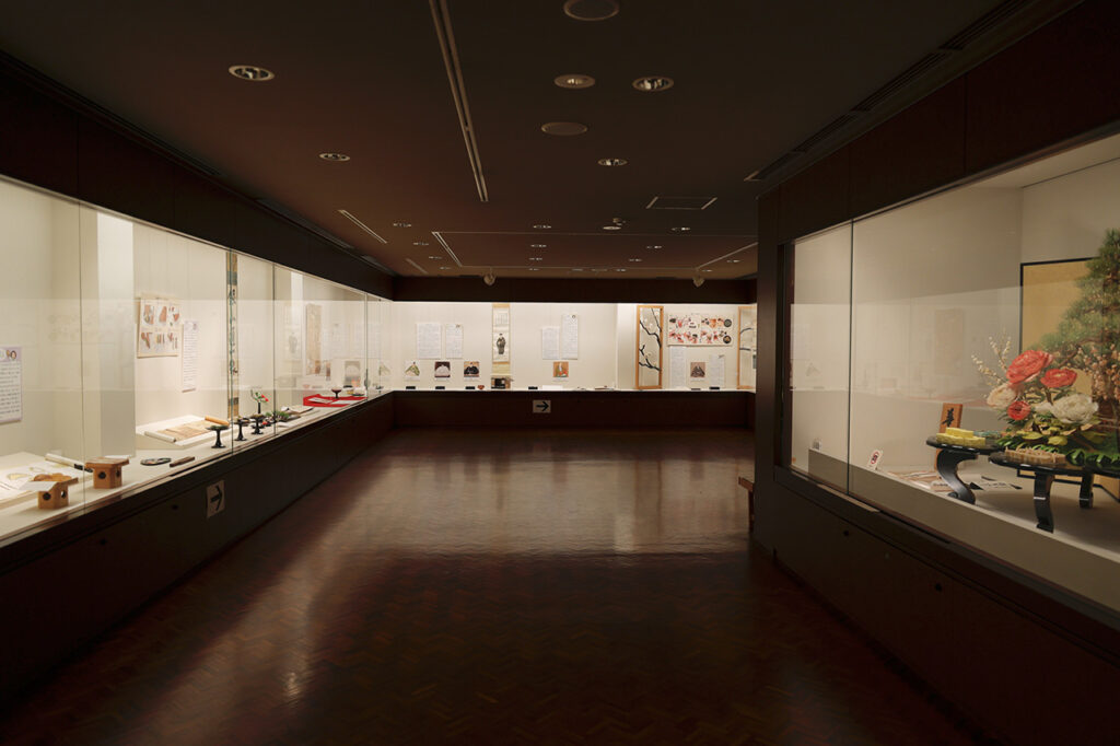 走进俵屋吉富的龙凤博物馆。