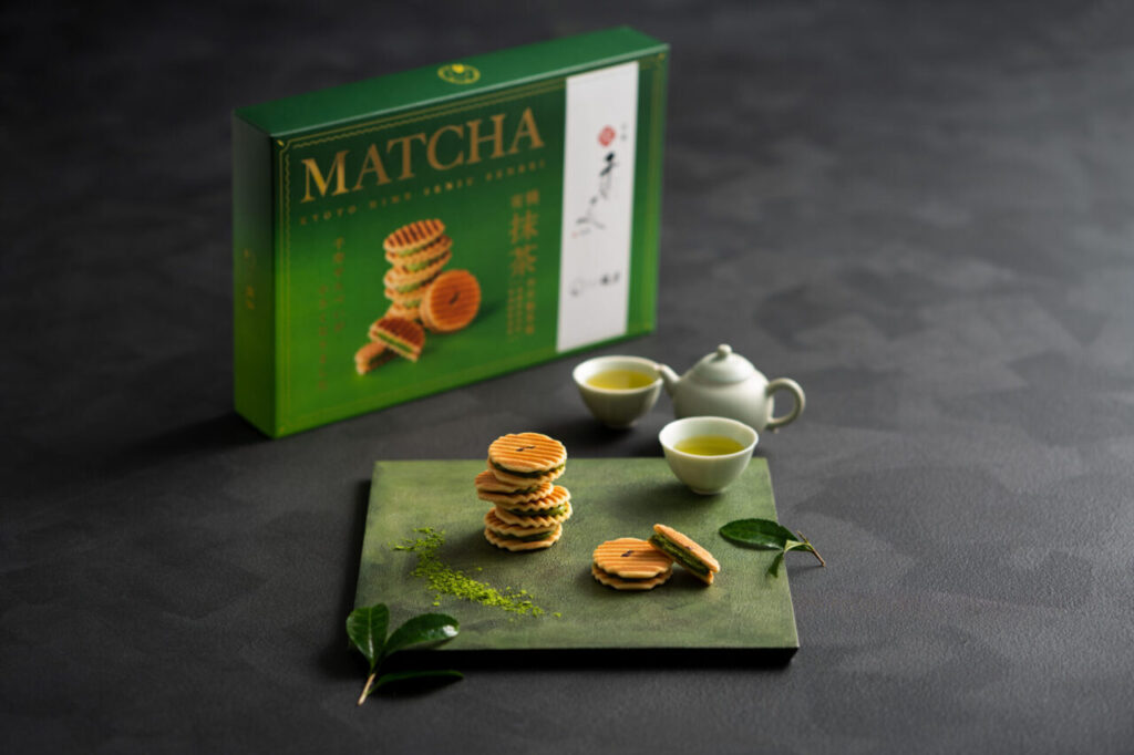 Hime Senju Senbei Organic Maccha green tea