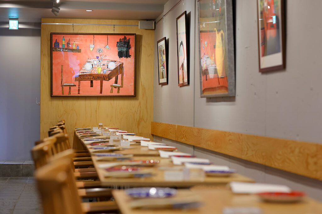 Interior view of CENTRO stone oven bar