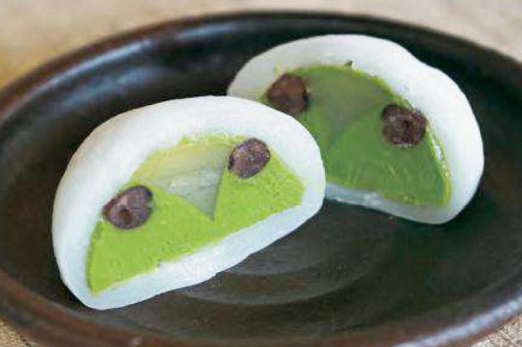 Green Tea Fresh Chocolate Daifuku