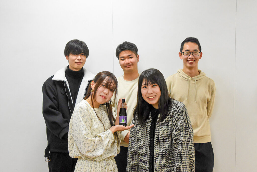 橘大学のポン酢PJのメンバー