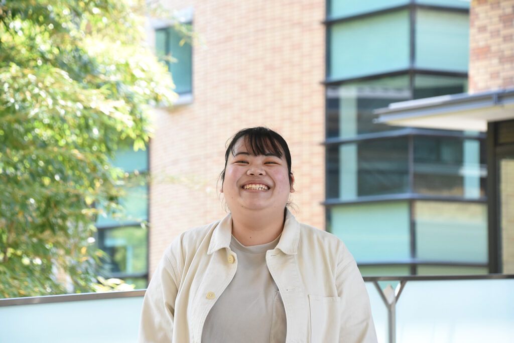 Ms. Nonoha Katsuta, Ponzu PJ member of Tachibana University