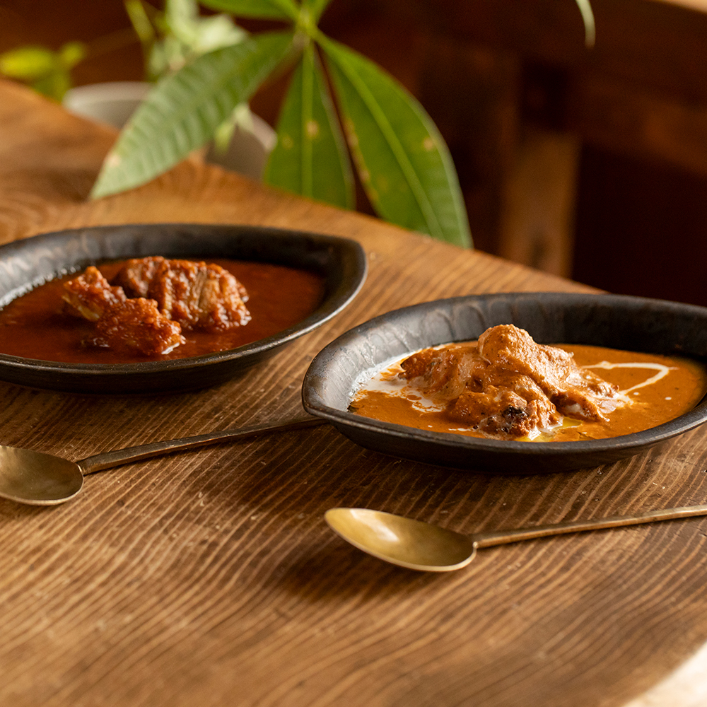 Garam Masala Garam Masala's famous curry set of 2 kinds