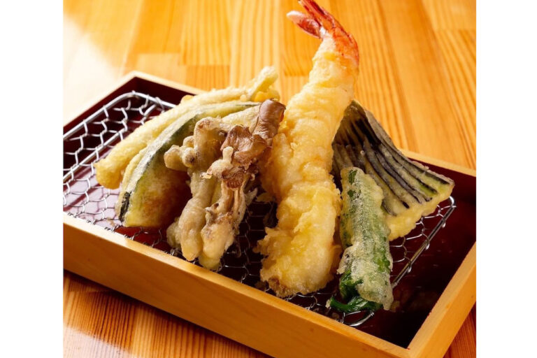 天ぷらすの天ぷら7種盛